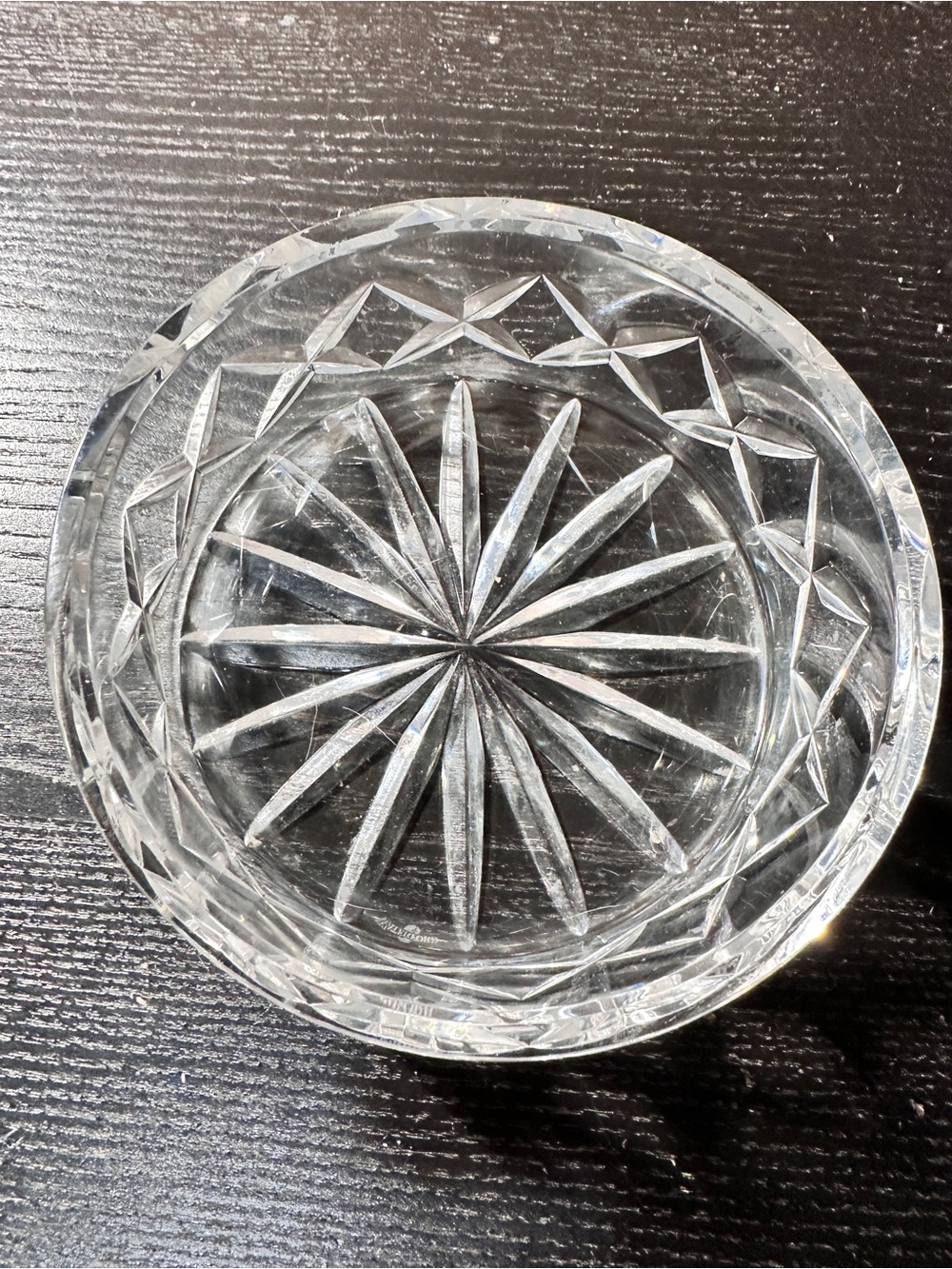 Waterford Crystal Lismore Shallow Bowl, Candy Dish, Wine Holder - Picture 2 of 6